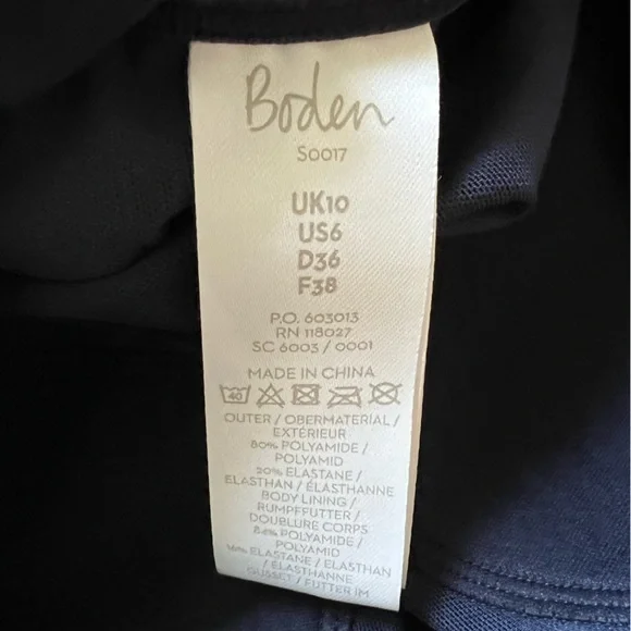 Boden Navy Women Swim One Piece - Picture 7 of 9